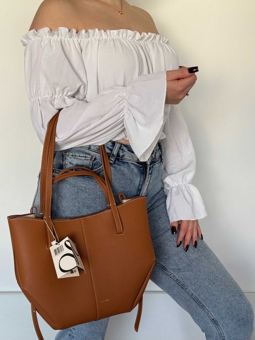 NOWA Torebka Polène Cyme Mini – Camel