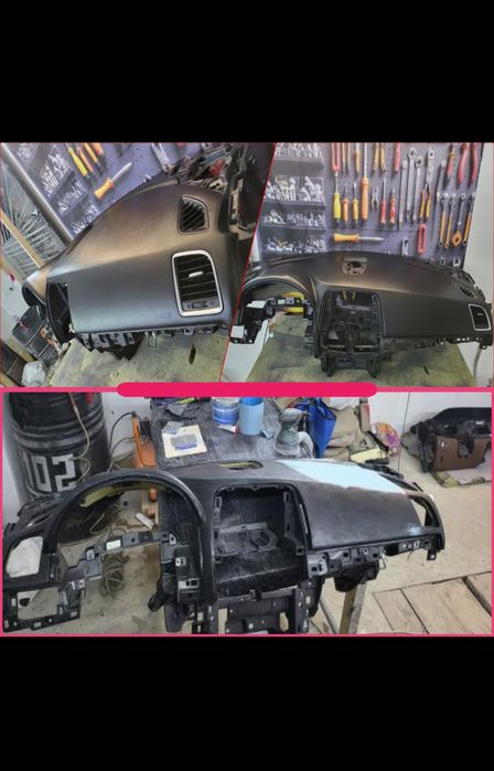 Реставрація, перетяжка панелей (торпедо) , перетяжка стелі , карт