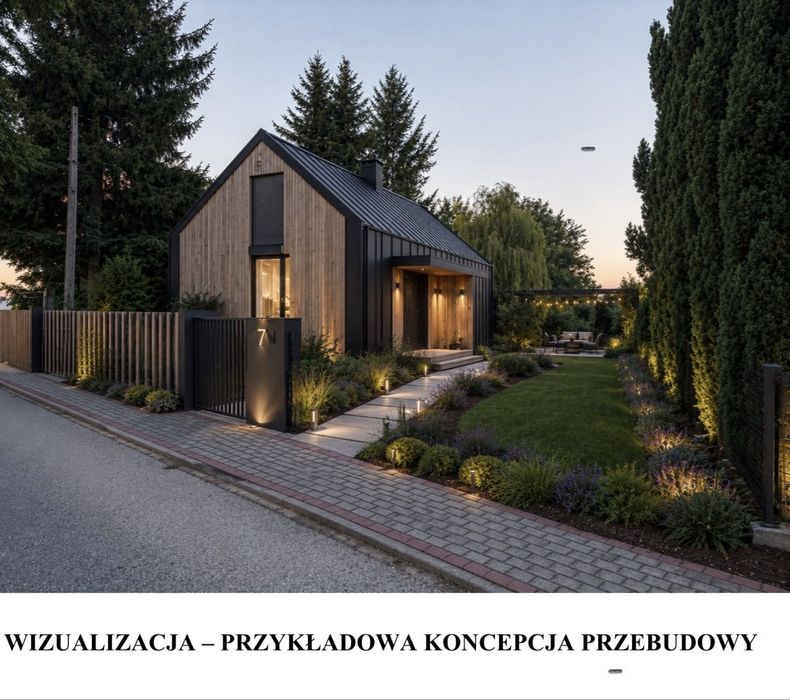 Działka do 15 ar z domem do remontu, piękny widok, Kazimierza Mała