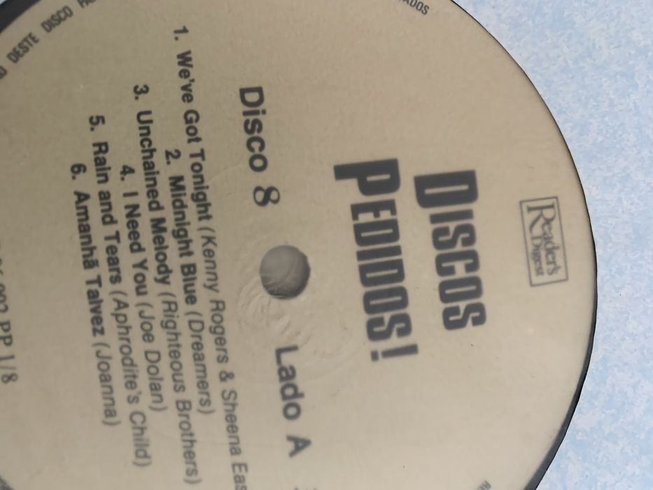 Discos das selecoes , nunca foram usados