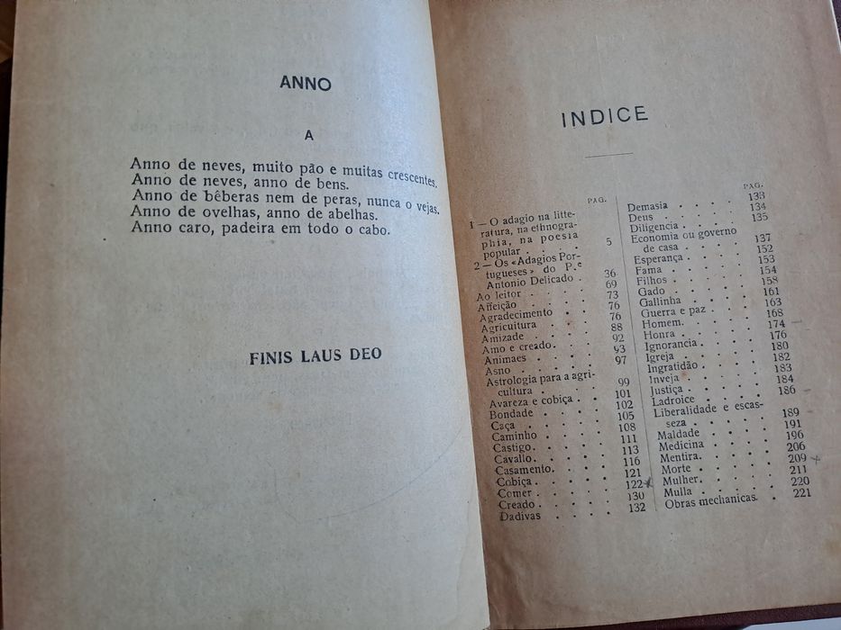 Adágios Portugueses 1923