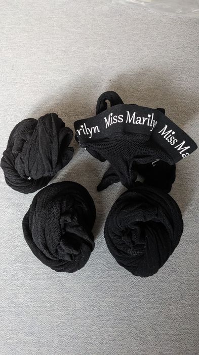 Zestaw rajstopy kabaretki pończochy damskie