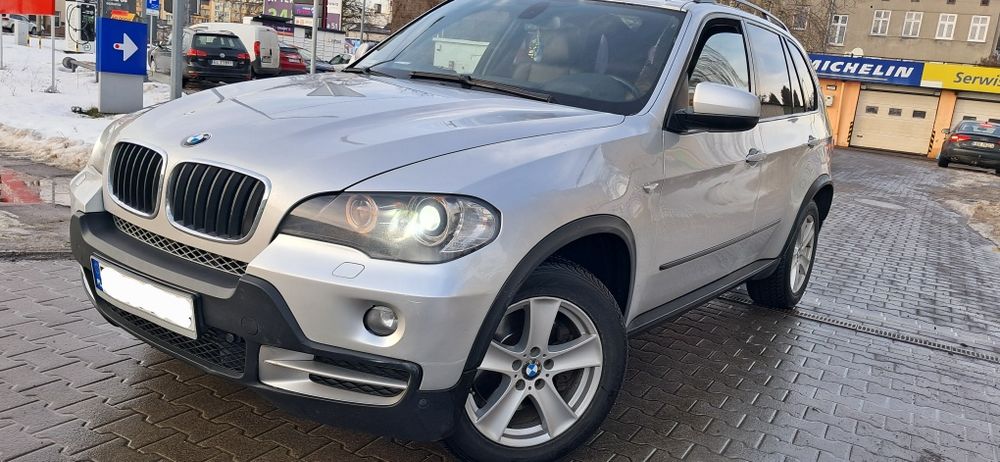 Bmw x5 e70 3.0 disel nowy rozrzad skory grzane fotele itp 2010 Polecam