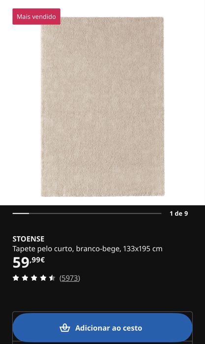 Tapetes como novos