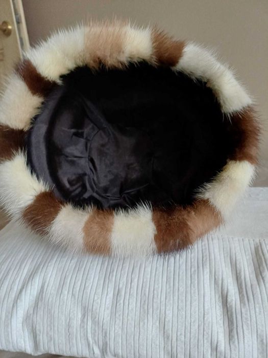 czapka z norki 60cm