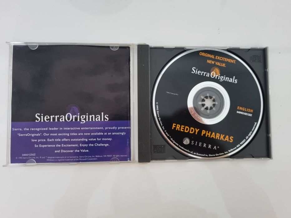 Cd-rom jogo pc Freddy Pharkas