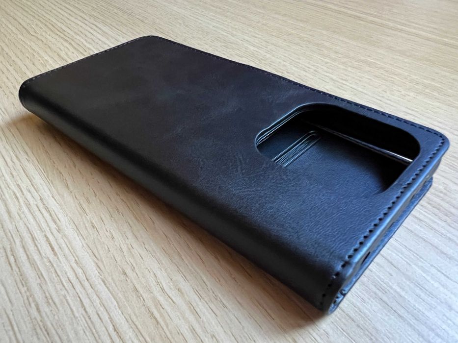 Redmi Note 14 4G чохол-книжка Wave Fold Black чорний еко шкіра чехол