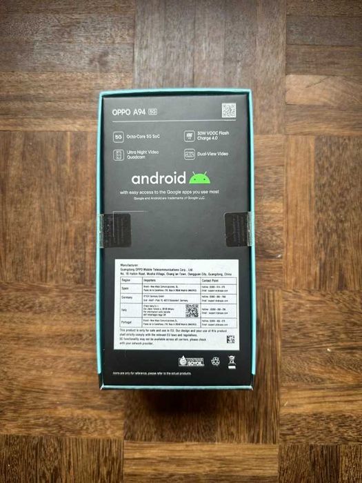 Oppo A94 8Gb/128Gb Novo Selado