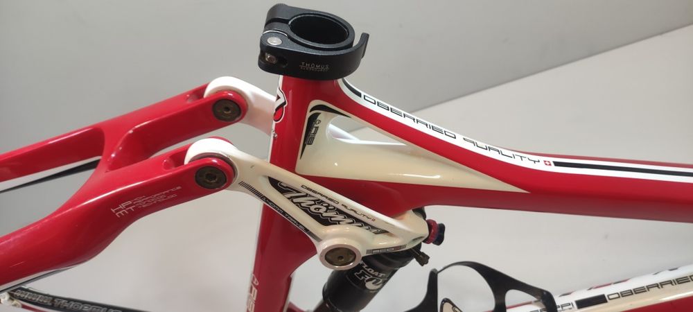 Рама THÖMUS Lightrider "M" 140мм CARBON + Аморт FOX RP23; двопідвіс двухподвес thoemus