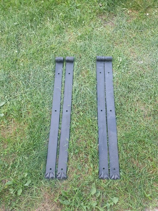 Zawiasy kute do bram  komplet