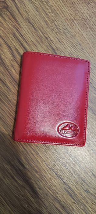 Portfel damski czerwony