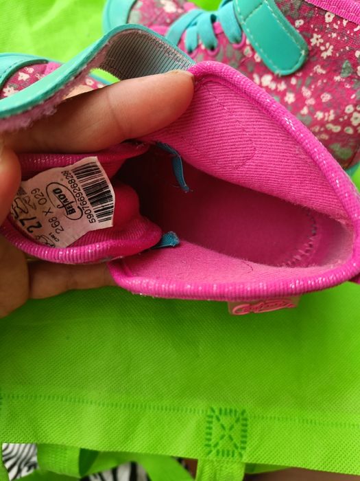 Jak nowe kapcie trampki wysokie Befado 27