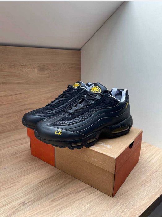 Кросівки Nike Air Max 95 x Corteiz Black чорні найк еір макс кортез