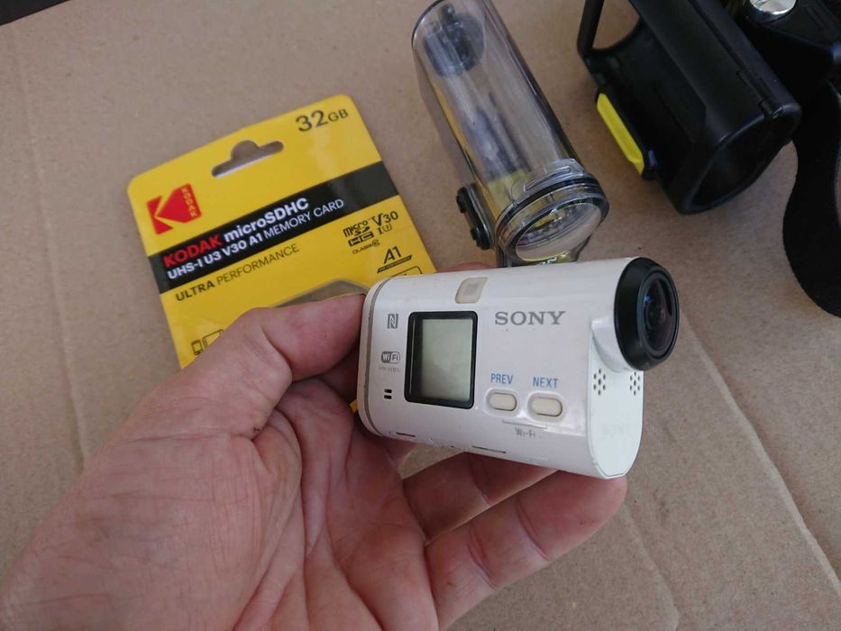Екшен Камера Sony HDR AS-100V Бокс Крепление на голову