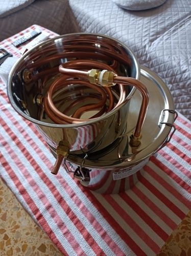 Destilador alambique 12 ltr