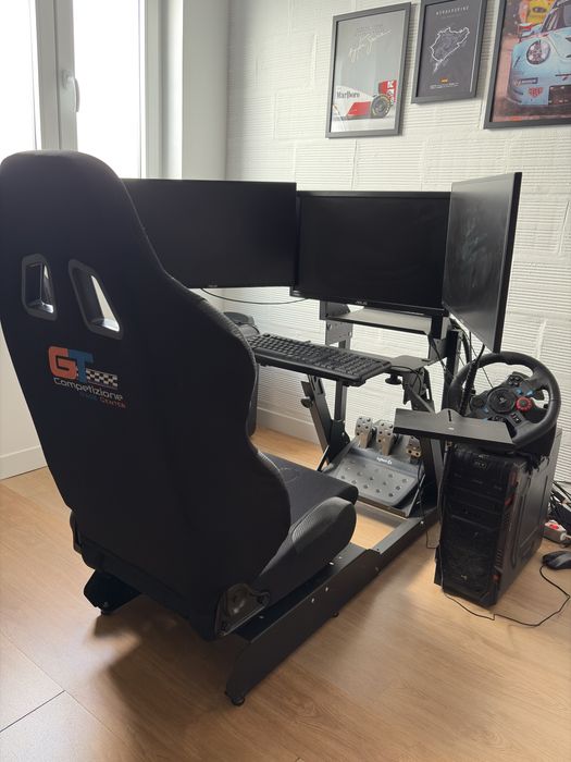 Cockpit Simulador c/3 monitores