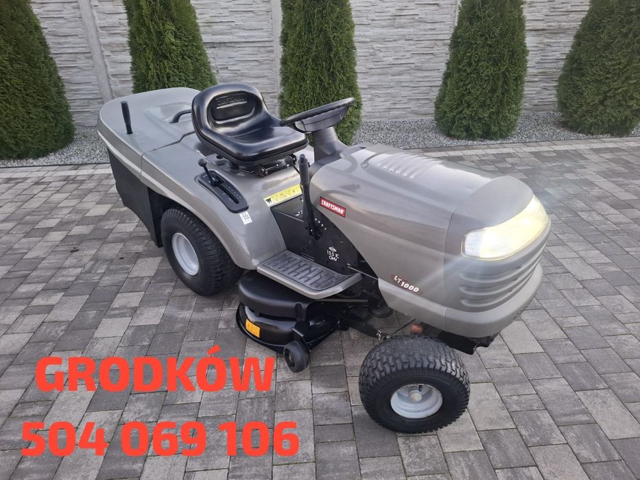 Traktorek Kosiarka CRAFTSMAN LT1000 Husqvarna B&S 15.5HP LED