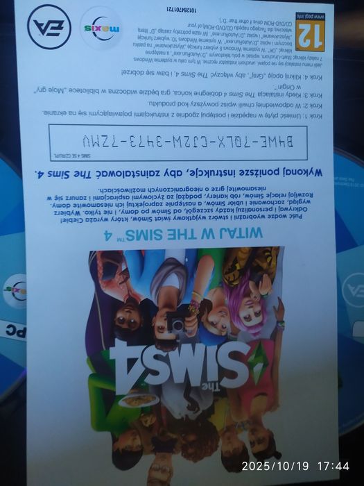 The Sims 4 PC, DVD.
