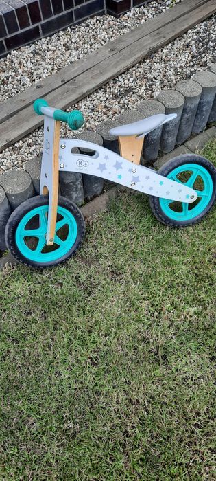 Rowerek biegowy drewniany