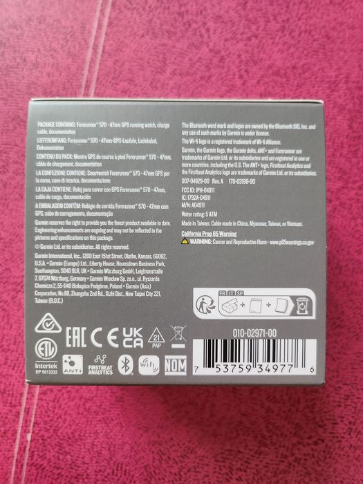 Zegarek garmin forerunner 570 47mm
