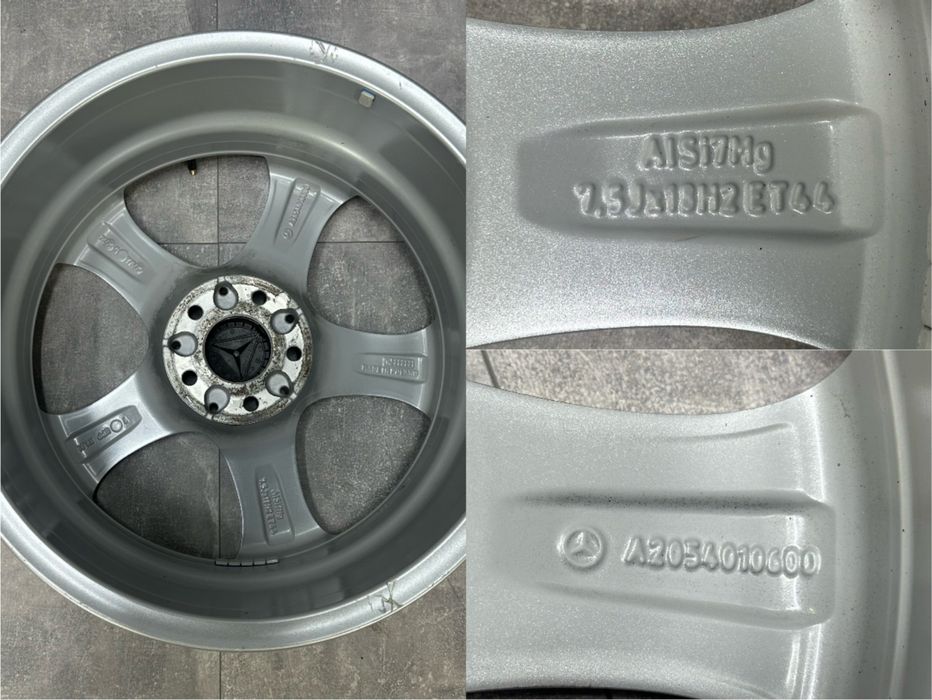 Диски Mercedes C-Class W205, V-Class, Vito, E-Class W212 5x112 R18