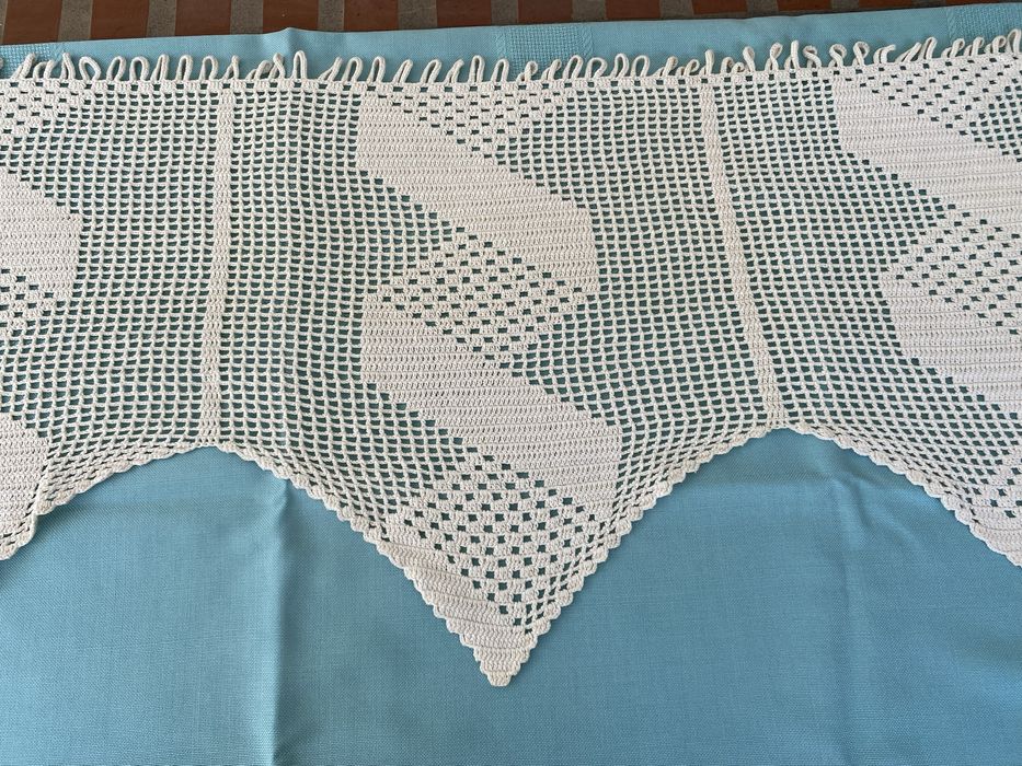 Renda em croche para decoraçao