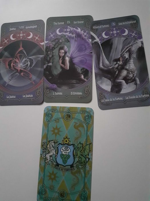 Karty legends tarot Anne Stokes
