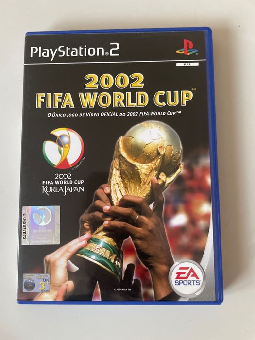 2002 FIFA WORLD CUP PS2 Como novo, manuais incluídos