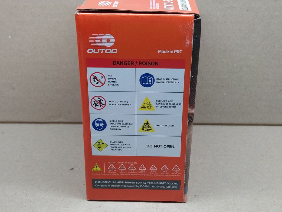 Аккумулятор мото АКБ GEL 12V 7A 113-70-132mm (12N7A-BS) 'OUTDO'