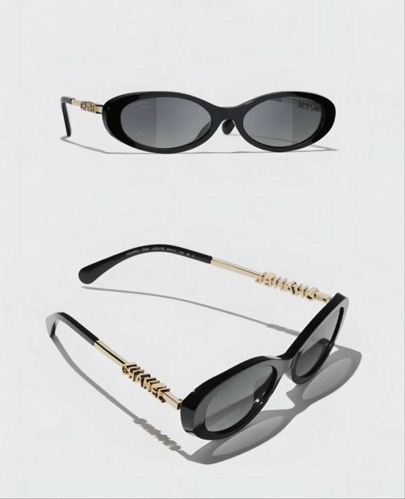 Сонцезахисні окуляри Chanel oval оригинал очки шанель ysl saint miu gucci