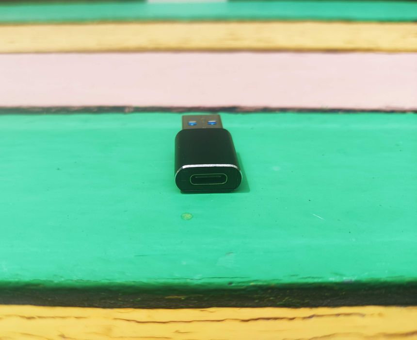 Адаптер - переходник USB-C на USB-A для устройств, OTG адаптер: 60 грн ...