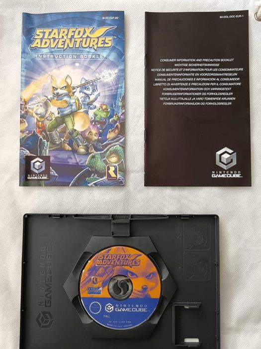 Star Fox Adventures [Nintendo GameCube, 2002] Complete - UK