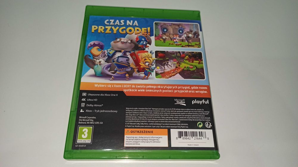 xbox one SUPER LUCKYS TALE po polsku LISEK platformówka 3D dla dzieci