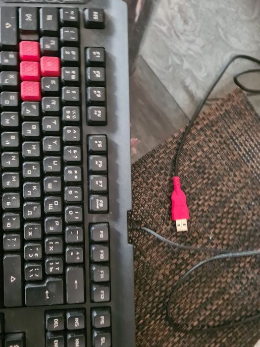 Клавиатура q100 blazing gaming keyboard