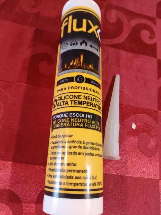 Silicone preto de alta temperatura