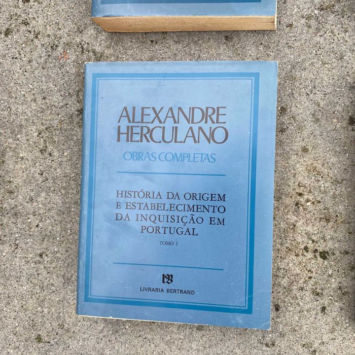 Livros Alexandre Herculano Coleção