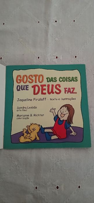 Gosto das coisas que Deus faz-mini livro