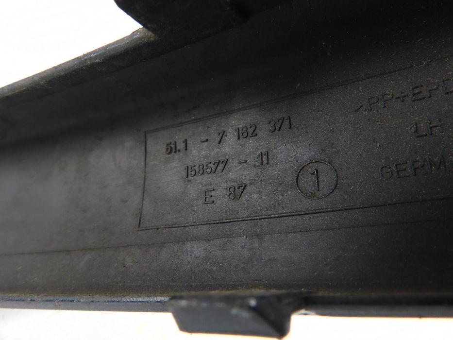 Friso Parachoques Bmw 1 Ref: 51117185133/7182371 2003 - 2012