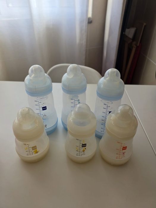 MAM Conjunto de 6 Biberões Easy Start Anti-Colic