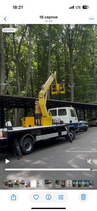 Послуги Автовишки Оренда Автовишки 22м