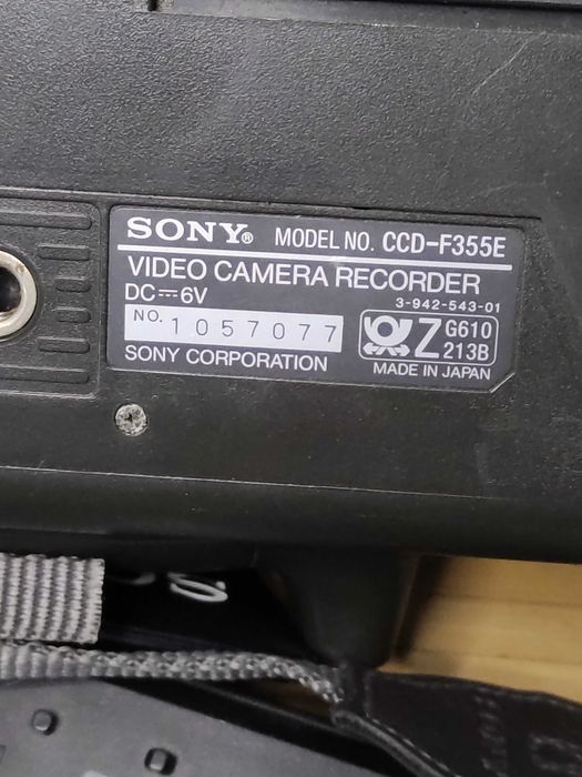 Sony v8 ccd -f355e Japan відеокамера