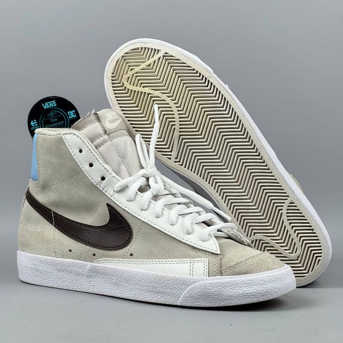 Nike Blazer Mid 77 кеды кеди кроссовки кросівки обувь взуття шкіра черевики демисезон ботинки кожа классика блейзер найк sb ботинки