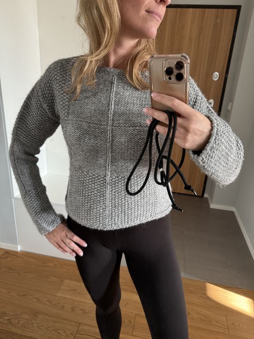 sweter wełna alpaka