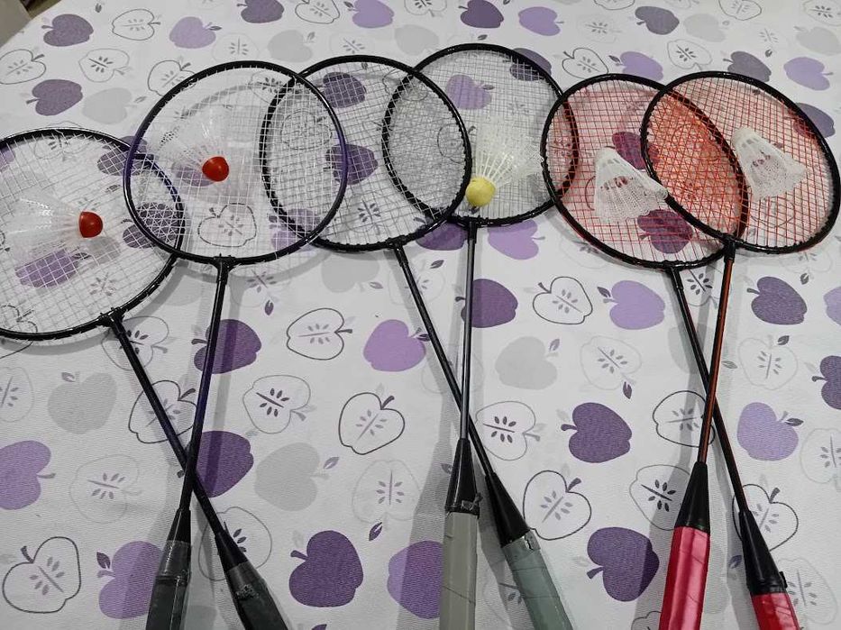 3 Conjuntos Raquetes de Badminton - Decathlon