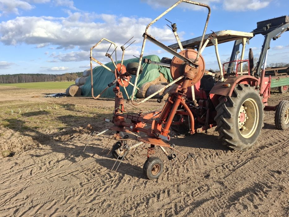 Kuhn gf 5000 przetsząsarka deutz fella claas