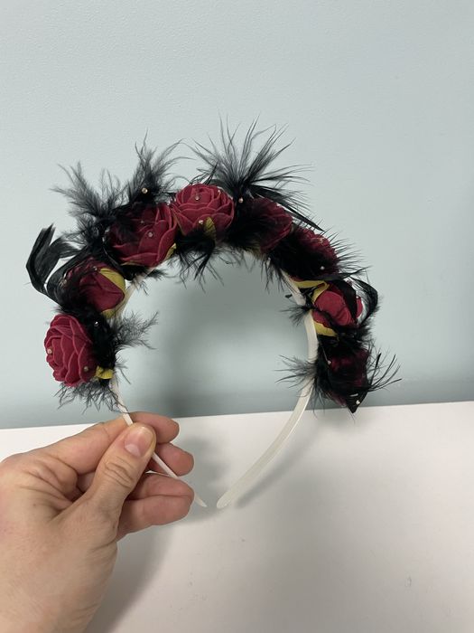 Opaska wianek fascynator