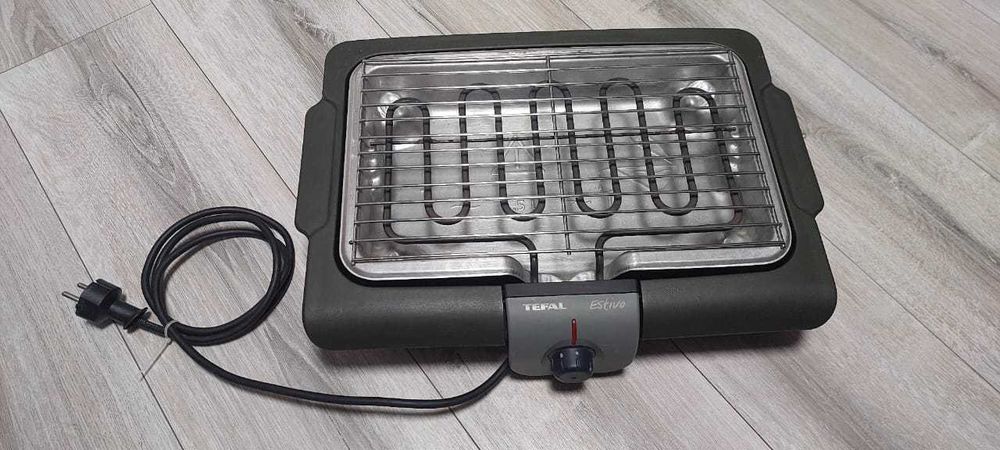 Електричний настільний гриль барбекю Tefal для дому та дачі з Європи