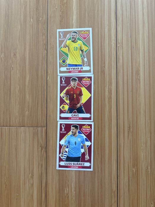 Cartas Legends Mundial 2022 cartas raras