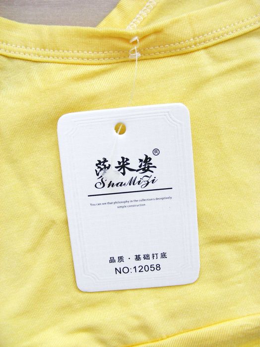 Топ жіночий жовтий Топ женский желтый