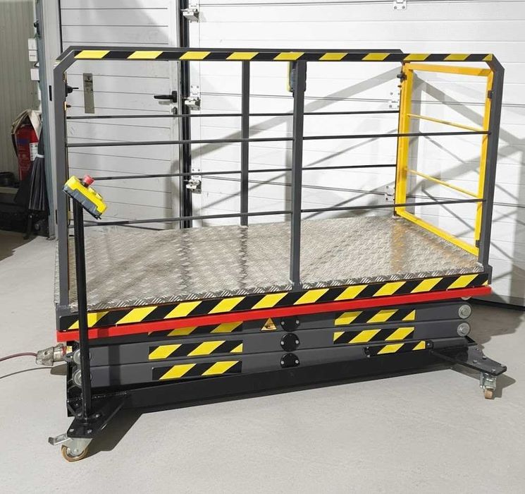 Plataforma mesas elevatórias